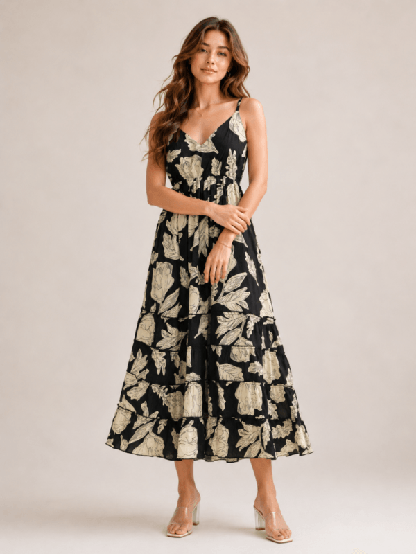2 (2) Women’s Multi Printed Dress