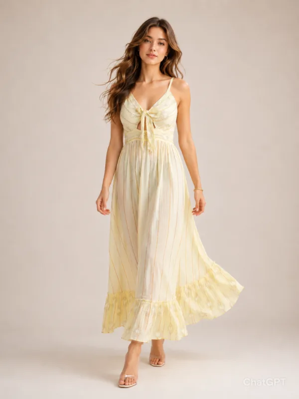 Women’s Blush Printed Dress