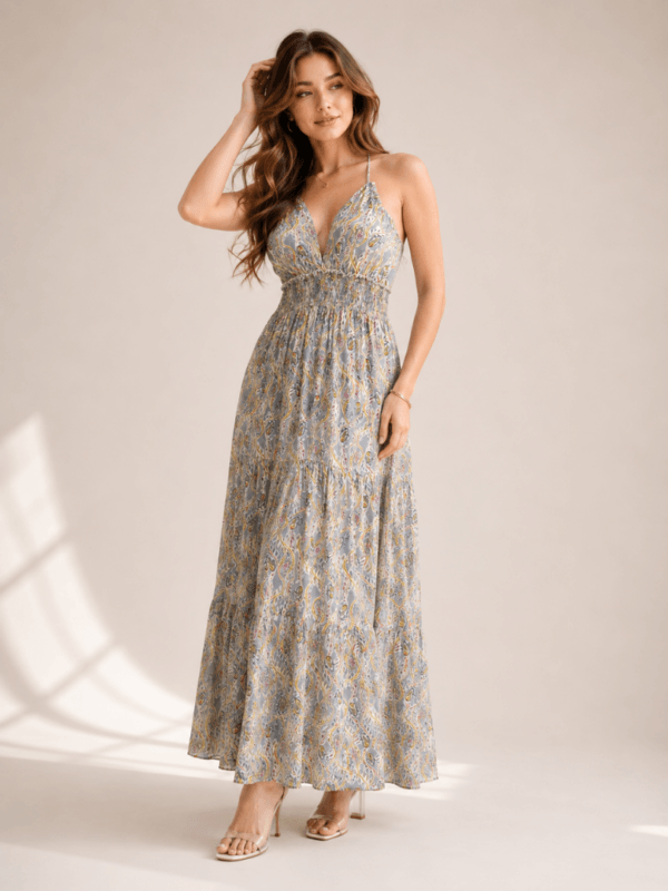 3 (4) Women’s Grey Solid Dress