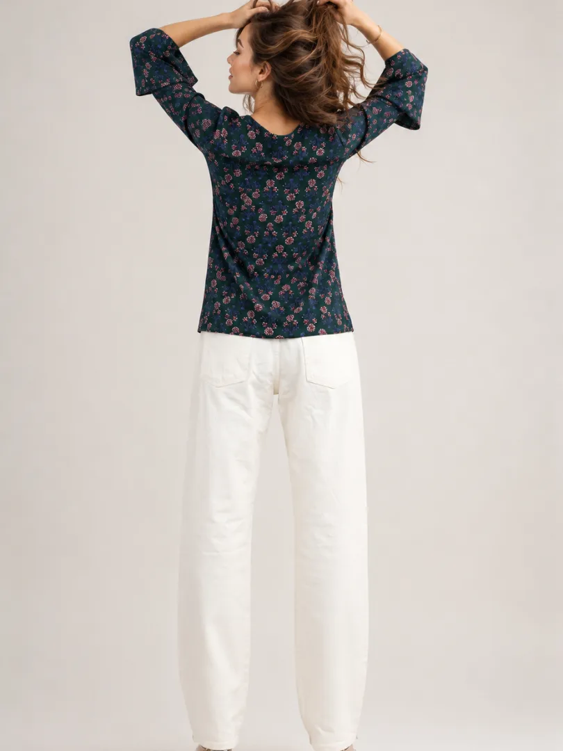 Women’s Ivory Printed Tops