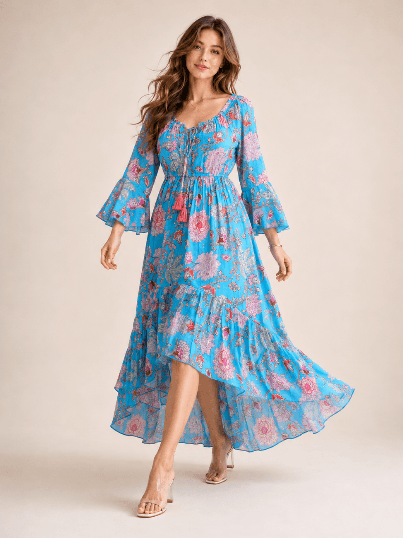 4 (1) Women’s Grey Printed Dress
