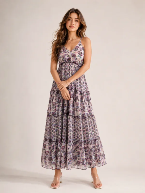 Women’s Blush Printed Dress
