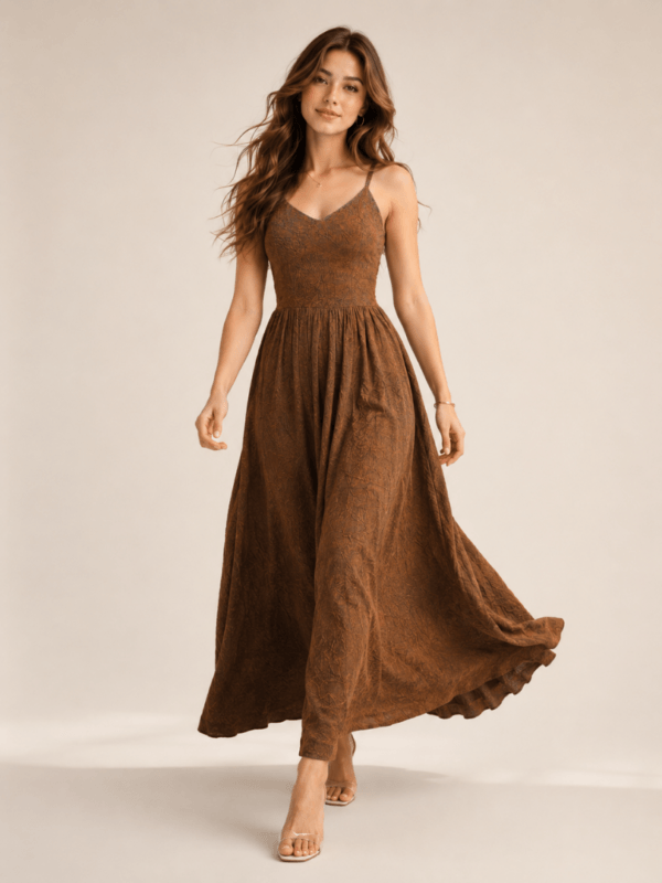 4 (2) Women’s Grey Printed Dress