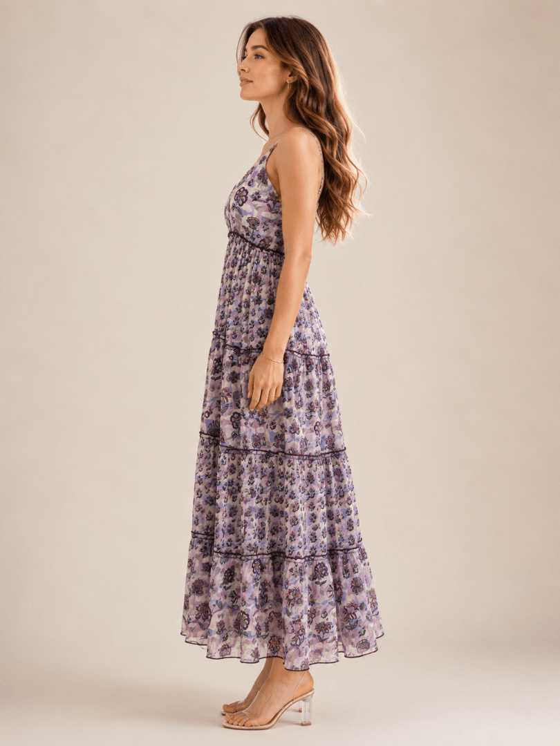 4 (2) Women’s Blush Printed Dress