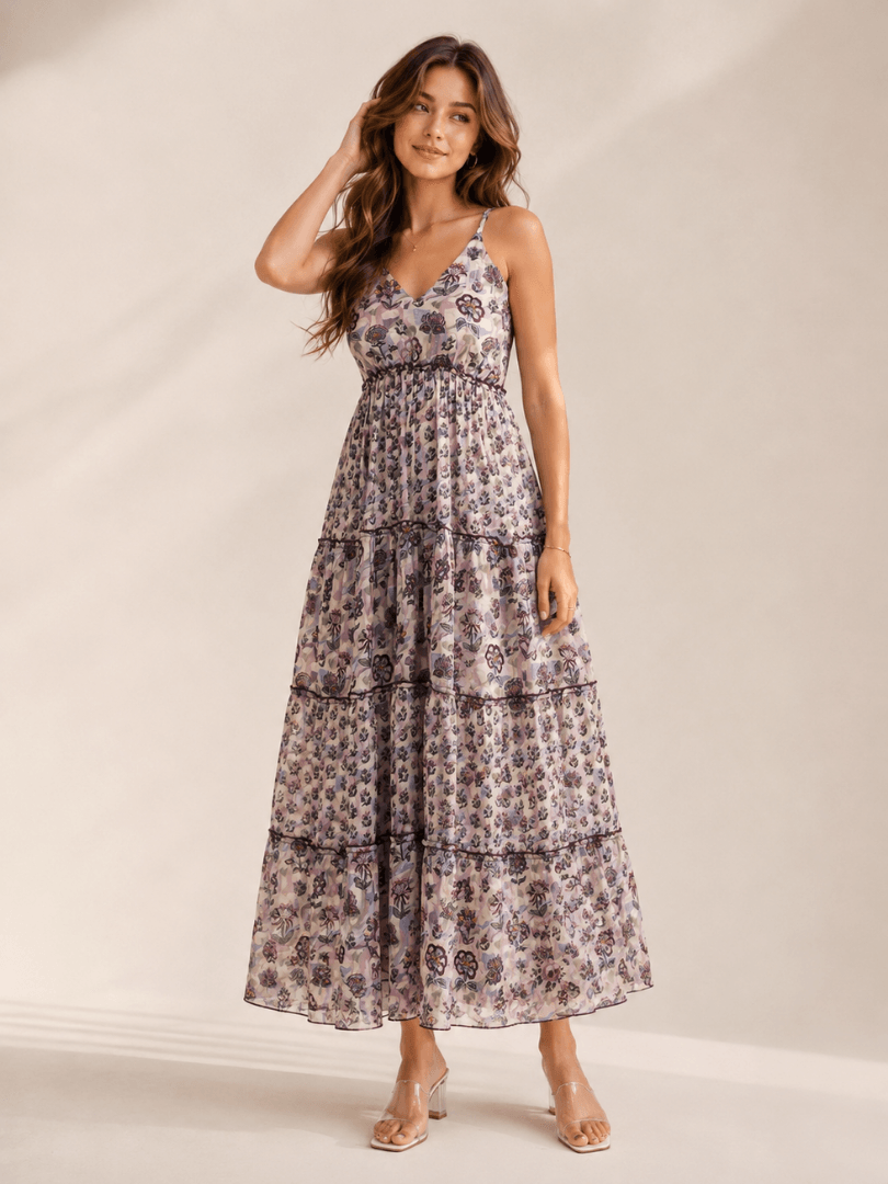 4 (3) Women’s Blush Printed Dress