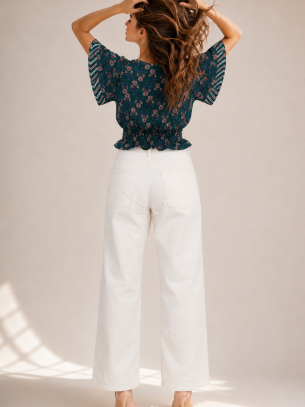 Women’s Ivory Printed Tops