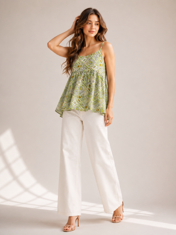 6 (3) Women’s Ivory Solid Tops