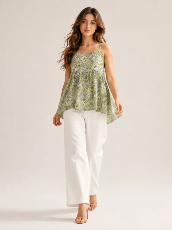 6 (4) Women’s Ivory Solid Tops