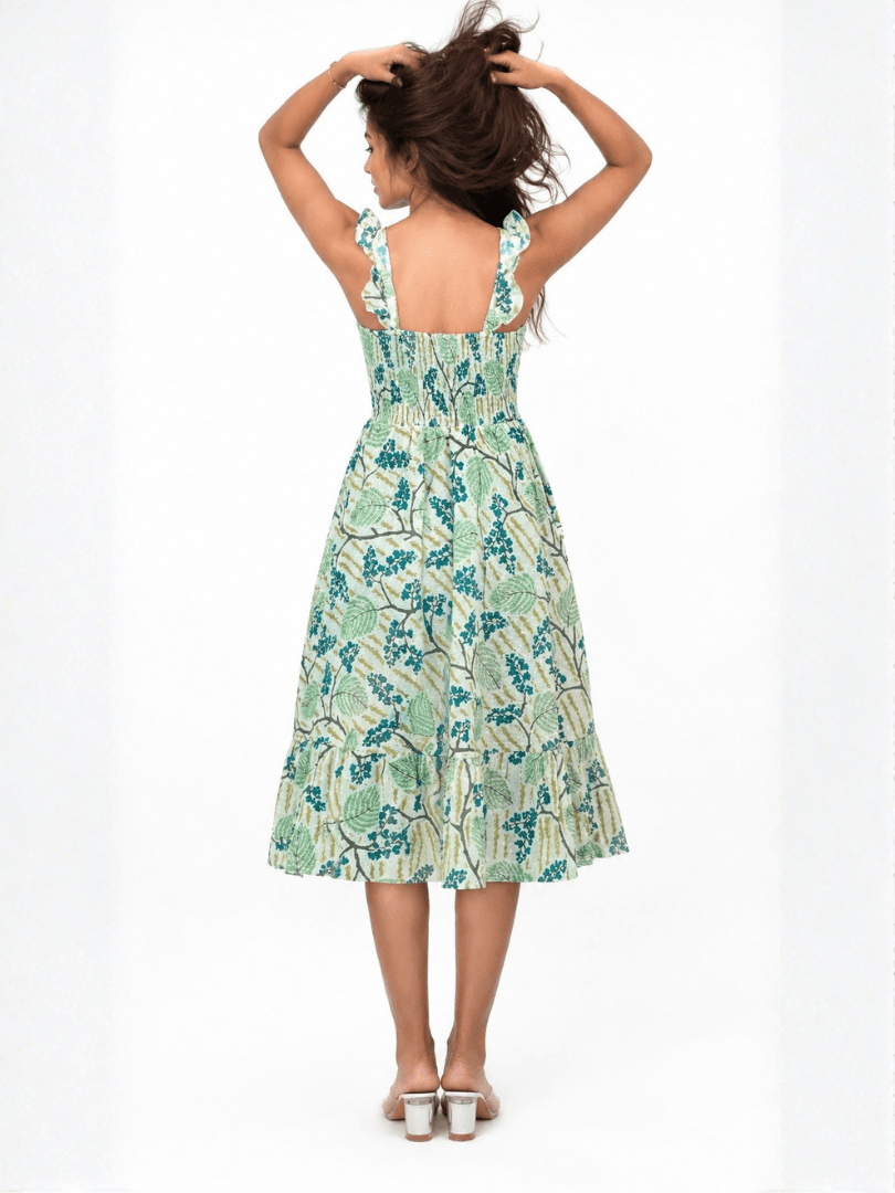 Women’s Grey Printed Dress