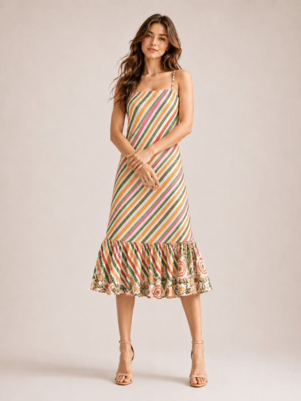 Women’s Ivory Solid Dress