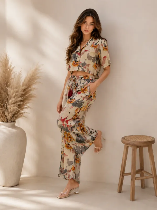 Women’s Multi Printed Co-ord Set