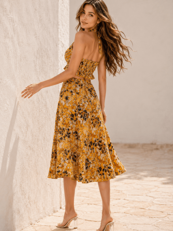Women’s Blush Printed Co-ord Set