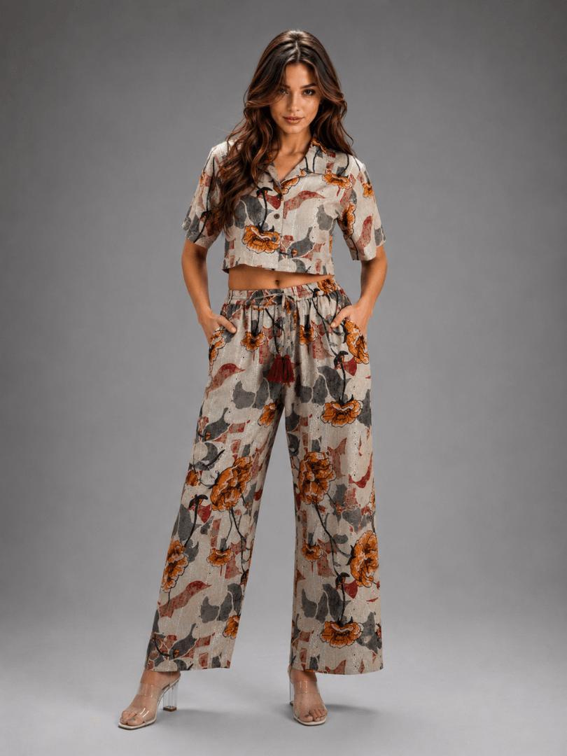 Women’s Multi Printed Co-ord Set
